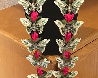 Butterfly Money Lei Tutorial 的图像结果