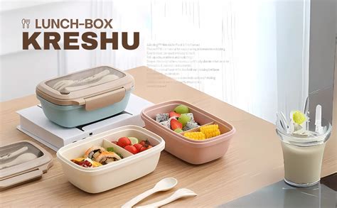 Buy KRESHU Polypropylene Heavy Duty Lunch Box 1000ml Food Storage Lunch ...
