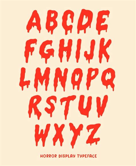 Fearsome TypographyLeaks | Alfabet font, Font huruf, Gaya huruf