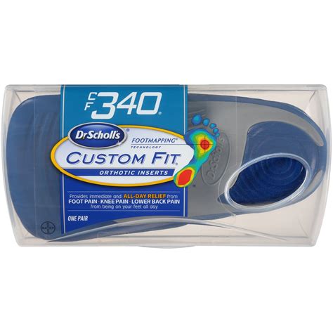 Amazon.com: Dr. Scholl's Custom Fit Orthotic Inserts, CF 110: Health ...
