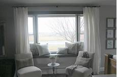 Window Seat Curtains by Bay Window Angle To Indulge Your Window Seat Curtains
