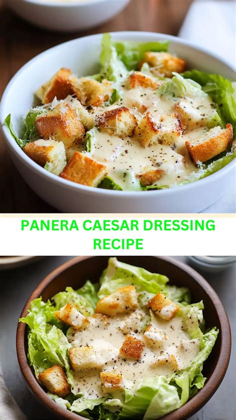 Panera Caesar Dressing Recipe - Bex's Kitchen