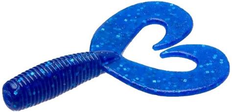 Buy Zoom Bait Fat Albert Twin Tail Bait-Pack of 10 (Sapphire Blue, 3.5 ...