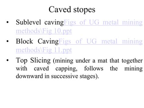 Image result for Back Stoping Mining