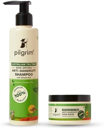 Buy Pilgrim Australian Tea Tree Anti-Dandruff Shampoo And Hair Mask,2 ...