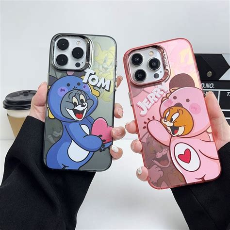 Cute Tom Or Jerry Oil Phone Case – Covers Emporium