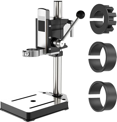 SKPS Drill Press Stand, Heavy Duty for Hand Drill with Vise, Bench ...