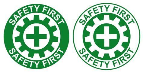 Safety First Sign 的图像结果