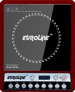 Euroline EL-218 2000 W (Red, Push Button) Induction Cooktop - Buy ...