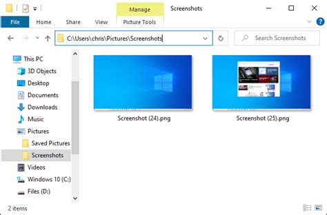 Image result for How to Check Screen Shot On Windows 10