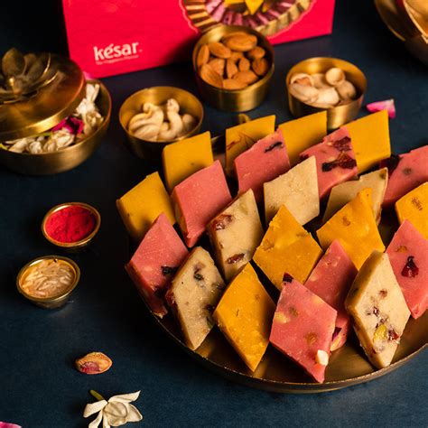 Buy Flavour Kaju Katli Online in India - Mypoojabox.in