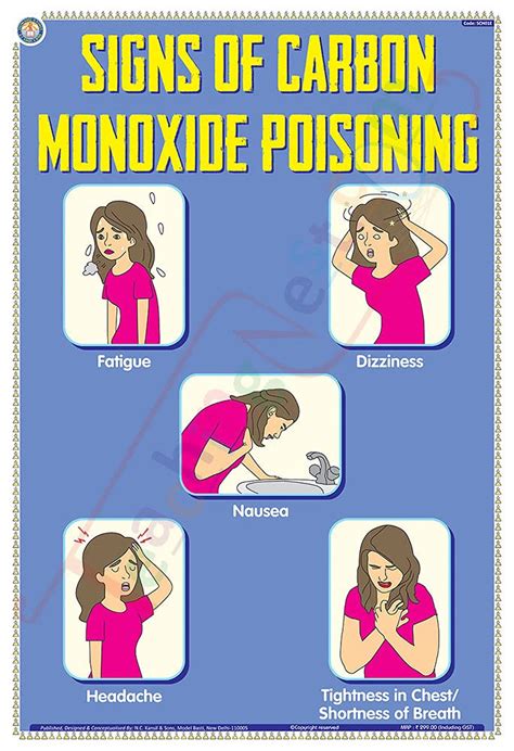 Buy SCH01E | TeachingNest | Signs of Carbon Monoxide Poisoning ...