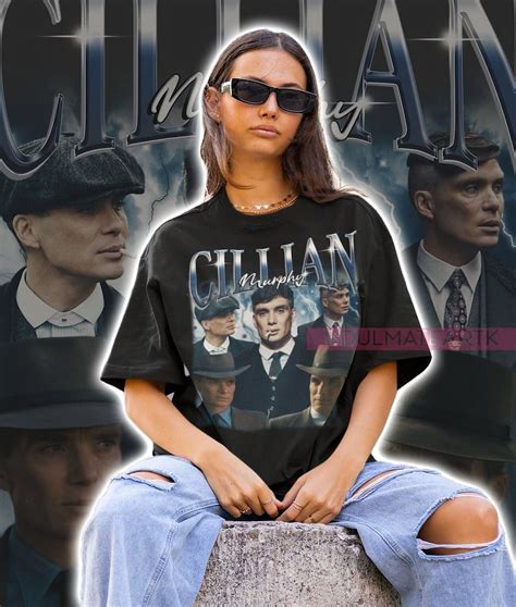 [BLACK] Retro Cillian Murphy Shirt, Vintage Cillian Murphy Tshirt ...