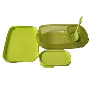 Buy NETMAX® Unbreakable Divine BPA-Free 2 Containers Plastic Lunch Box ...