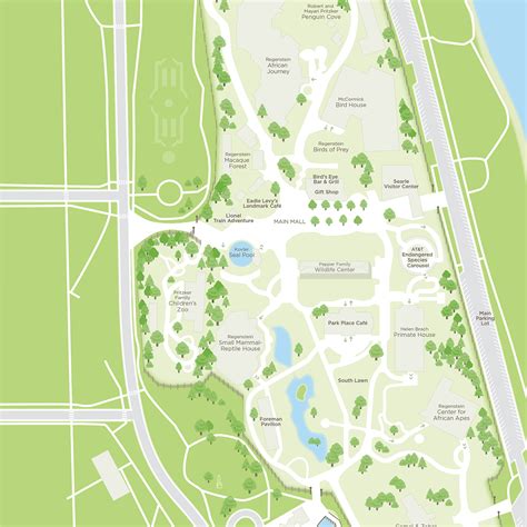 Map lincoln park zoo – Artofit