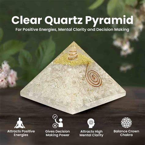 Buy Original Clear Quartz Crystal Pyramid – SOLAVA WORLD