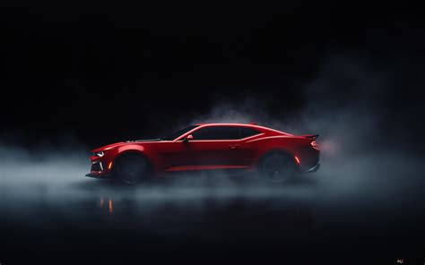 Red Camaro Wallpaper Hd