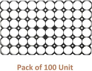 TPENT 18650 Lithium Battery Spacer Plastic Holder for DIY Battery Pack ...