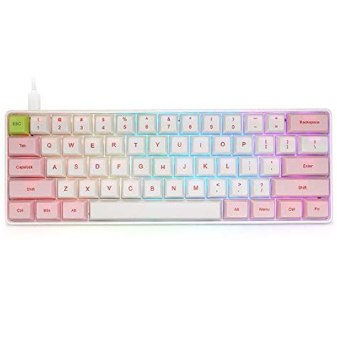 Buy BOYI 60% Mechanical Gaming Keyboard,BOYI 61 Mini RGB Cherry MX ...