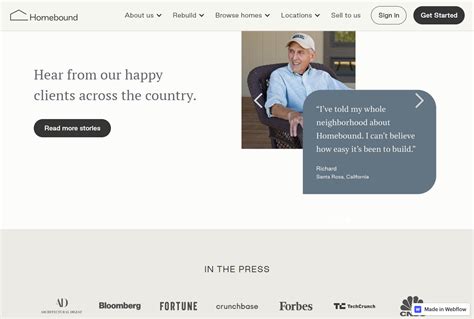 Image result for Website Homepage Examples