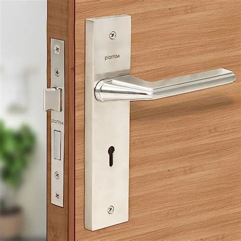 Plantex Heavy-Duty Door Lock Set - Main Door Lock Handle Set/ 6-Lever ...