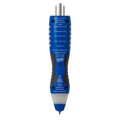 Kobalt Analog Display Voltage Tester 250 Amp 1000-Volt KO-VD7504GFI at ...