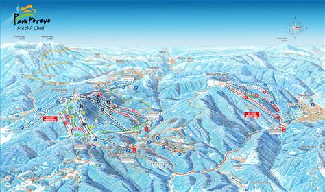 Map Of Pamporovo Bulgaria