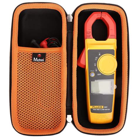 Mchoi Hard Carrying Case Fits for Fluke 323/324/325 Clamp Multimeter AC ...