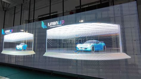 Image result for Transparent LED Screen Technology