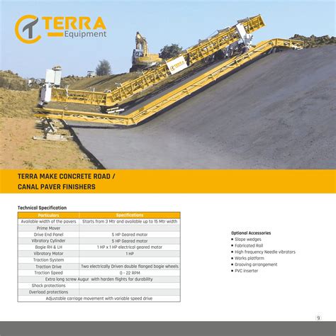 Gujarat concrete road paver supplier - Terra Equipment
