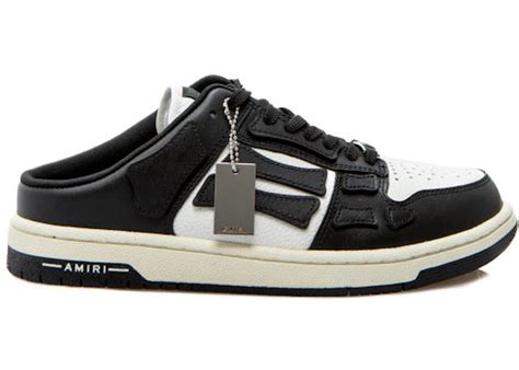 Amiri Skel Slip On Black – Kicks Machine