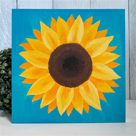 Sunflower Painting - Better Life Blog