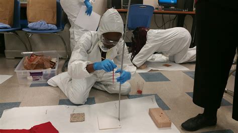 Jacksonville Forensic Science and Crime Scene Technology Students ...