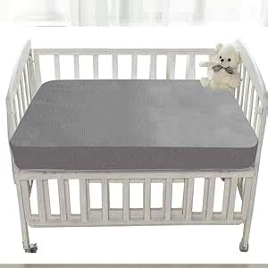 Buy Trance Home Linen Cotton Terry Premium Baby Toddler Waterproof Crib ...