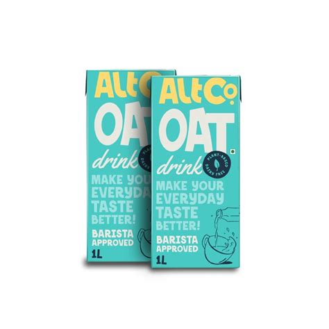 Alt Co Oat Milk Plant Based Dairy Free Drink