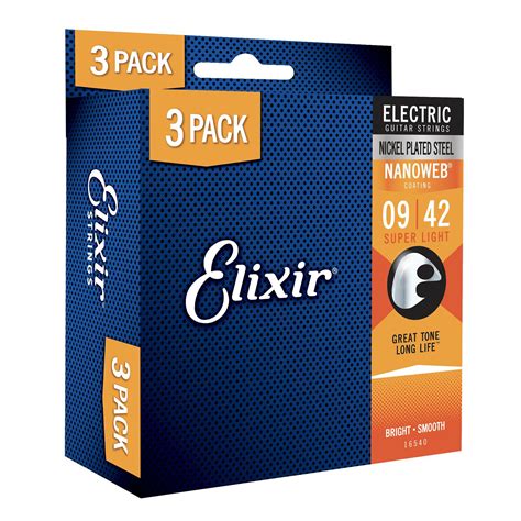 Image result for Elixir Strings 3 Pack