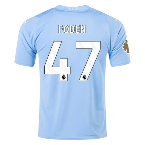 Phil Foden Manchester City 23/24 Home Jersey by PUMA - JerseyBox
