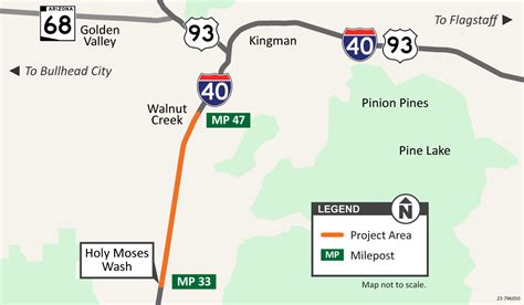Plan for daytime lane restrictions on I-40 southwest of Kingman ...