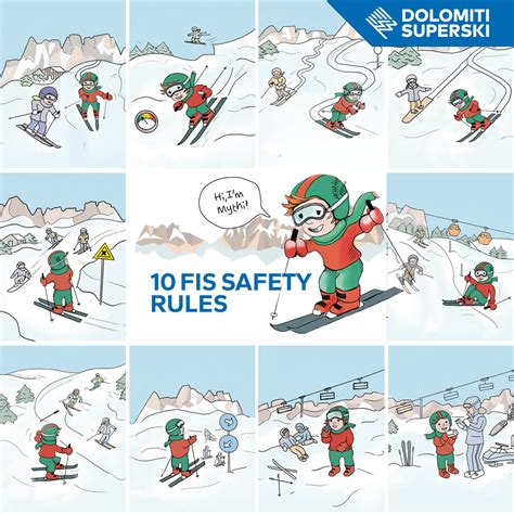 10 rules for skiing carefully