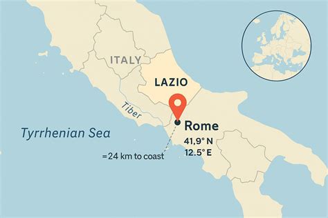 Where Is Rome On A Map? 7 Simple Ways (Perfect Guide)