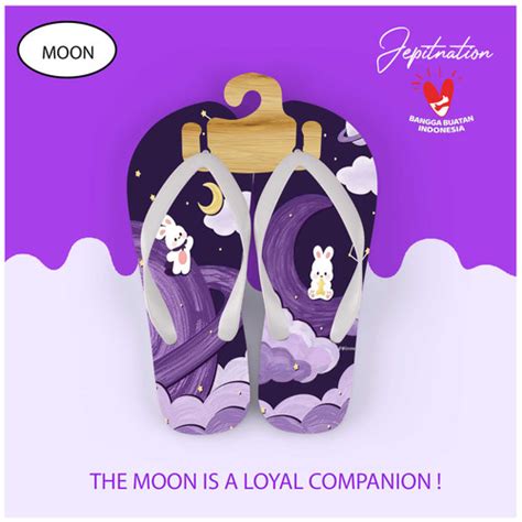 Jual [SANDAL JEPIT] Moon Rabbit spons Anak Balita Cwe Cowo Wanita Pria ...