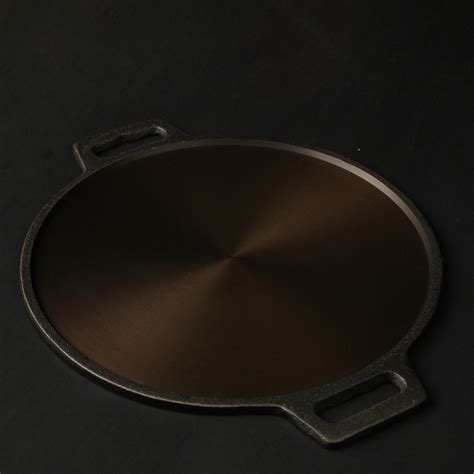 Cast Iron Dosa Tawa 12 Inches | Pre-Seasoned | Non Sticky Dosa Tawa ...