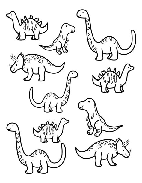 Free Printable Dinosaur Coloring Pages For Kids