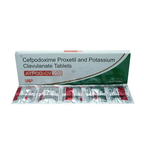 AYPOD-CV 200 - Strip of 10 Tablets : Amazon.in: Health & Personal Care