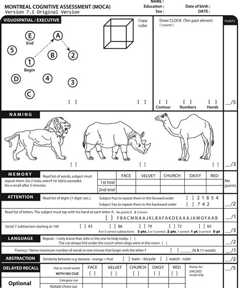 Mini Mental State Exam