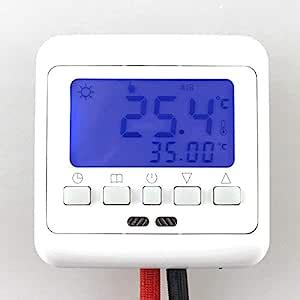 STORE99® Mechanical Digital Floor Heating Thermostat Underfloor Warm ...