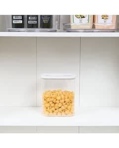 Homesmiths 1.5 Liter Airtight Food Storage Clear : Amazon.in: Home ...