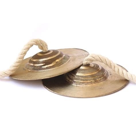 DeKulture Handmade Pure Bronze Jhanjh Percussion Indian Musical ...