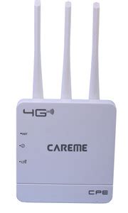 CareME 4G Sim Router with Triple Antenna, Support All GSM Sim with 100 ...