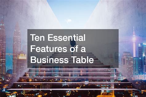 Busuness Table 的图像结果